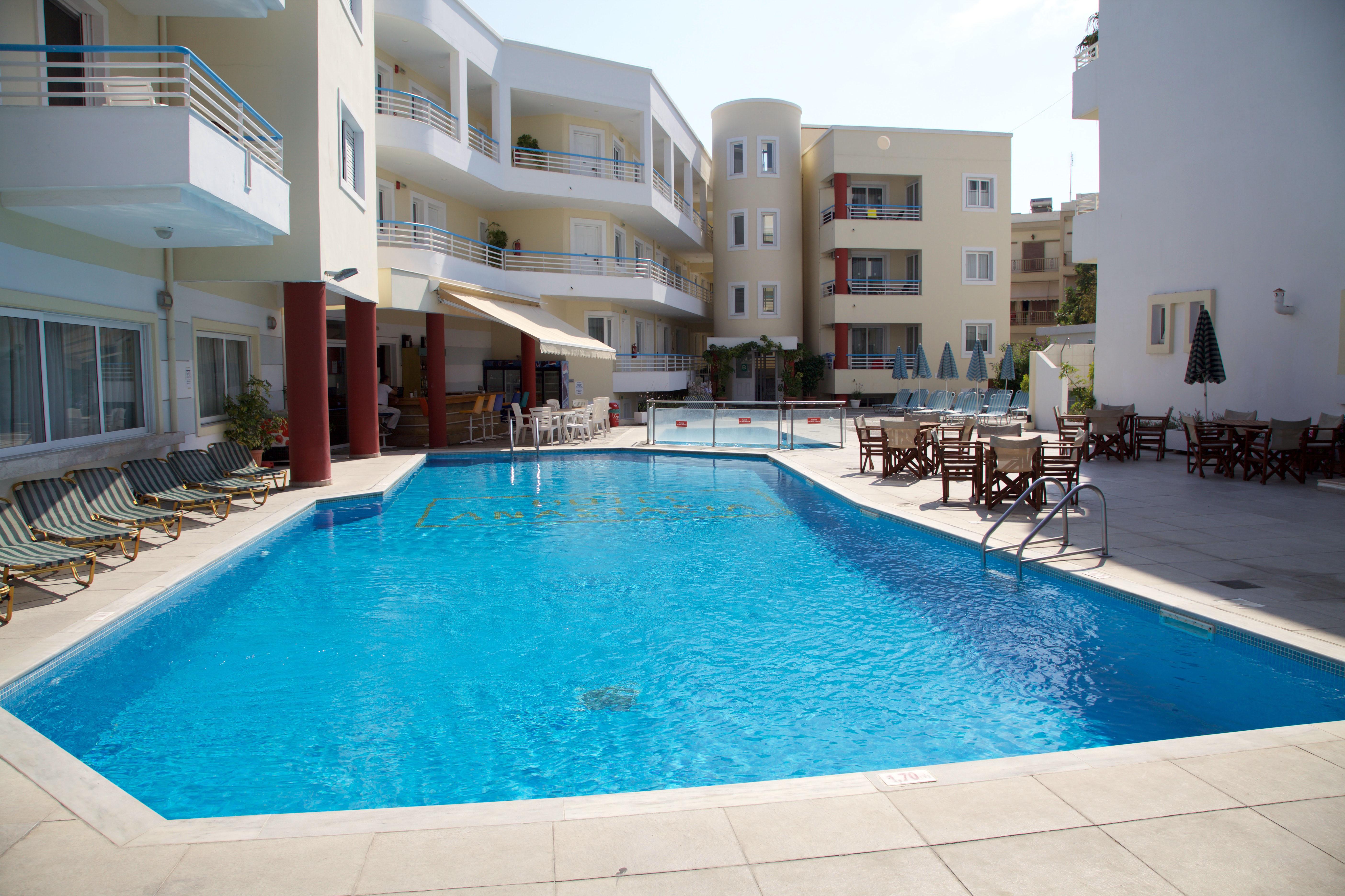 Anastasia Hotel & Apartments Кос Екстер'єр фото